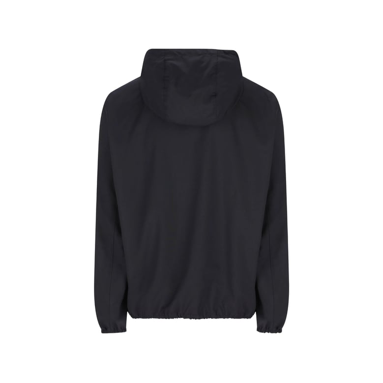 reversible hooded jacket by Selfnex