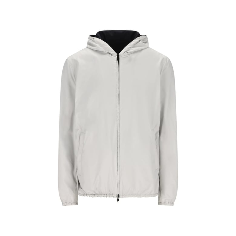 reversible hooded jacket by Selfnex