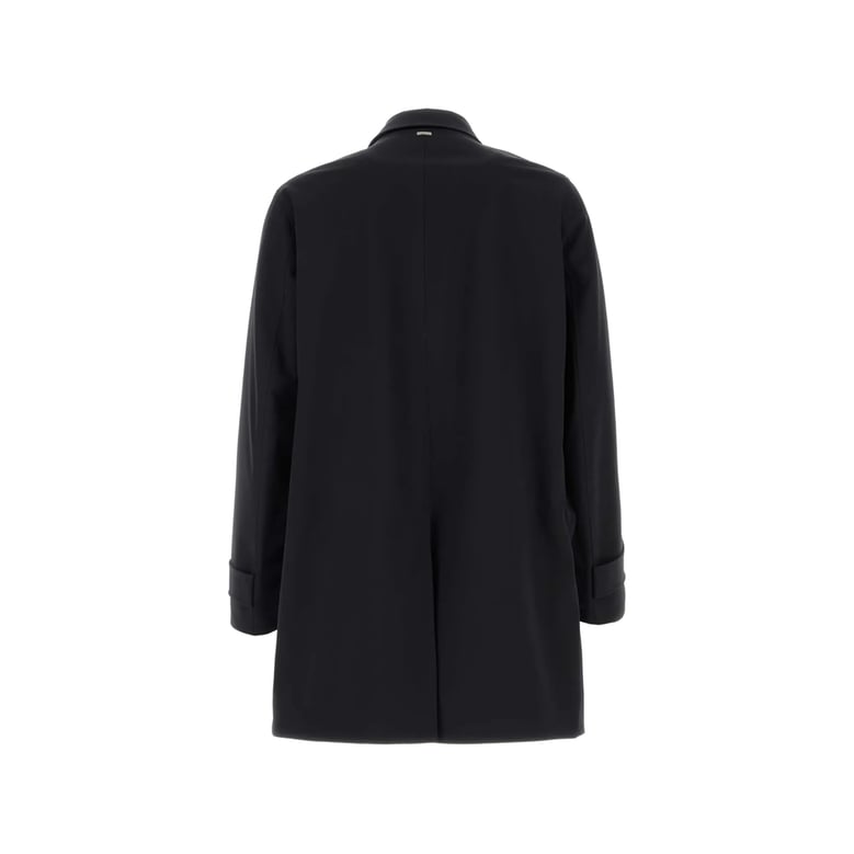 rainwear with classic collar and pockets by Selfnex