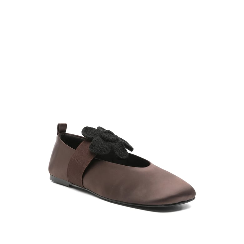 ballerina shoes cocoa brown by Selfnex