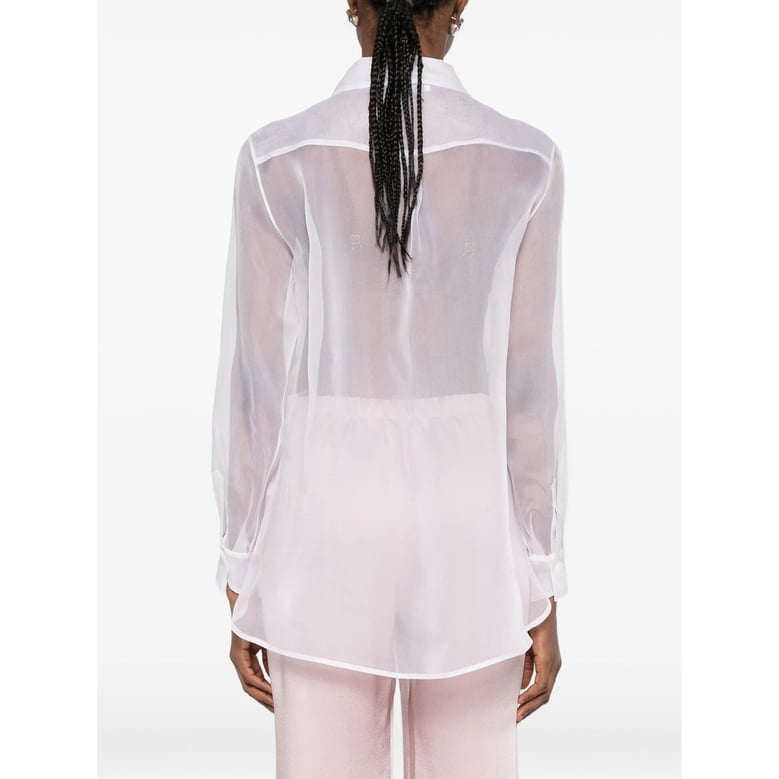 shirt with drawstring detail by Selfnex