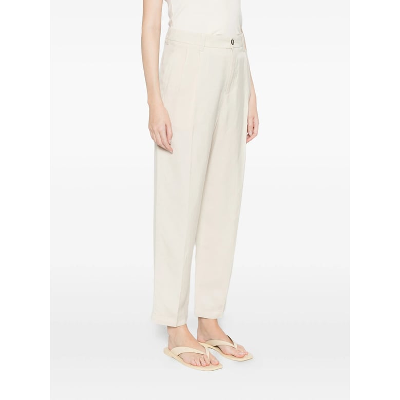 trousers linen-blend by Selfnex