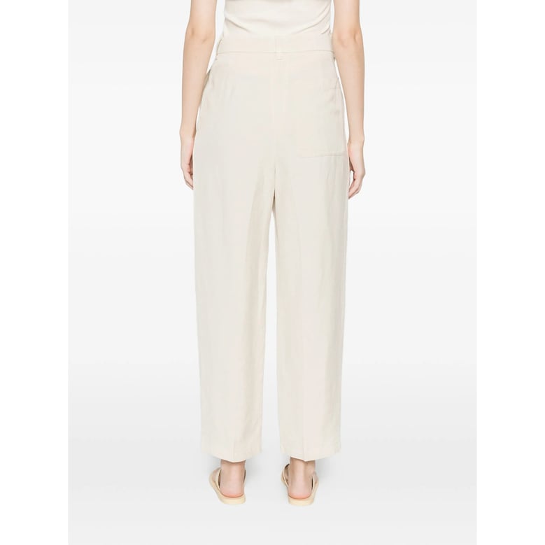 trousers linen-blend by Selfnex