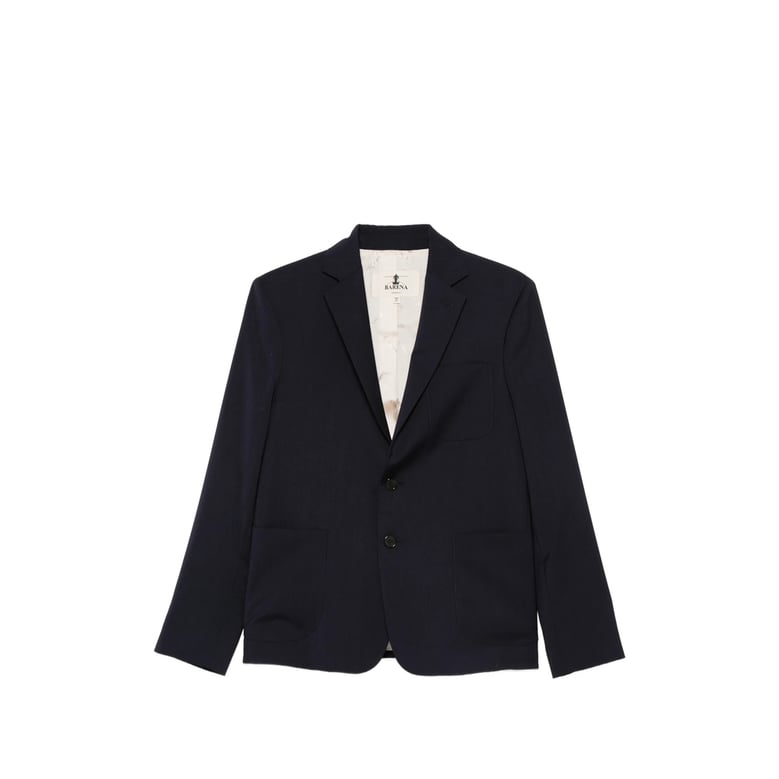 jacket notched lapel blue by Selfnex