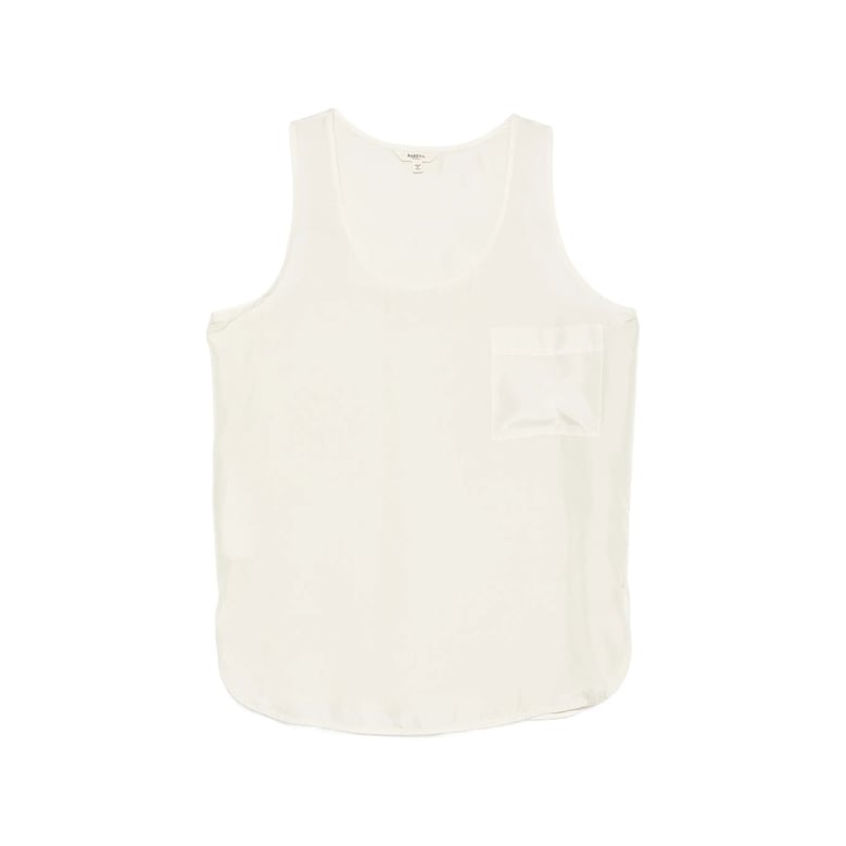 top in silk — neutrals by Selfnex