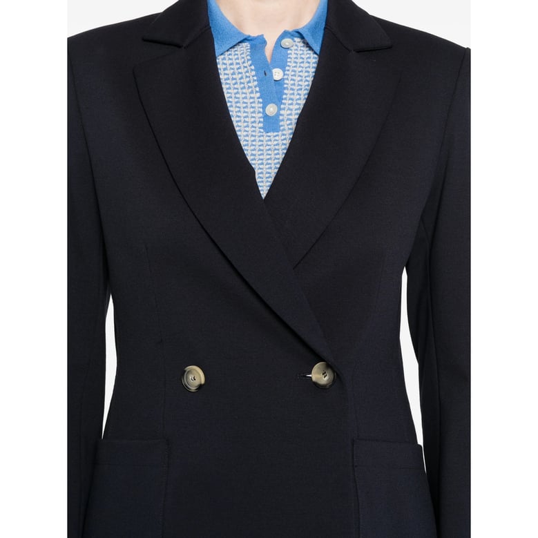 jacket double-breasted blue by Selfnex