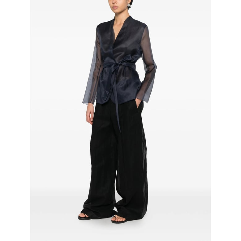 flare leggings in black by Selfnex