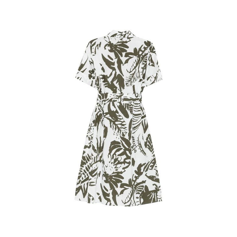 day dress liam white/green by Selfnex