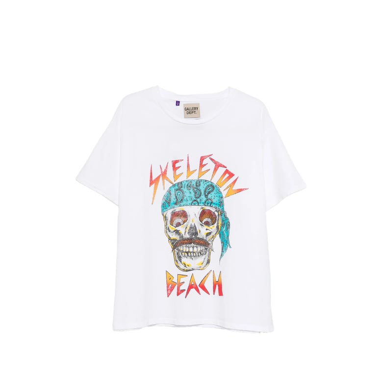 graphic print crew neck t-shirt by Selfnex