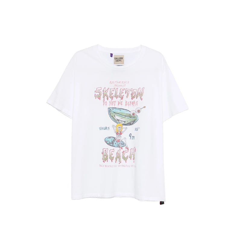 graphic print crew neck t-shirt by Selfnex