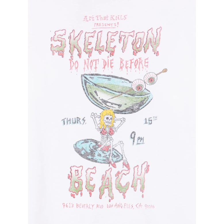 graphic print crew neck t-shirt by Selfnex