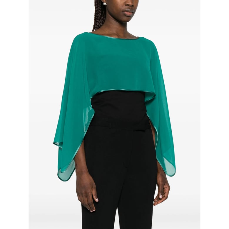 stole silk green by Selfnex
