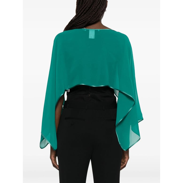 stole silk green by Selfnex
