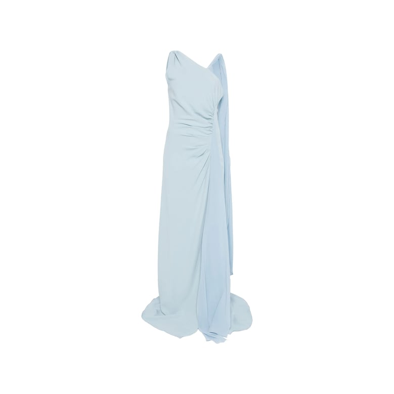 dress one-shoulder blue by Selfnex