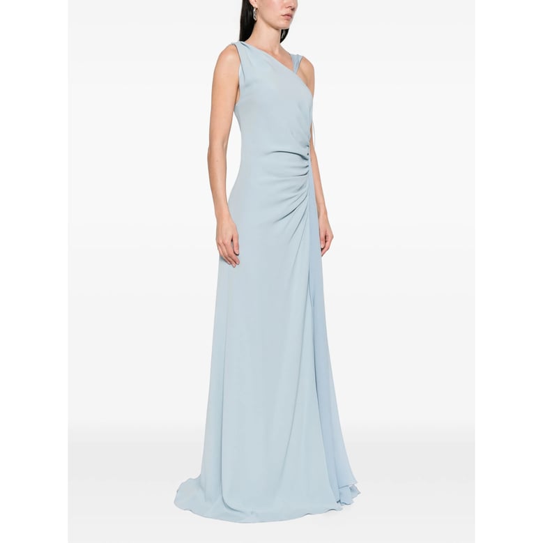 dress one-shoulder blue by Selfnex