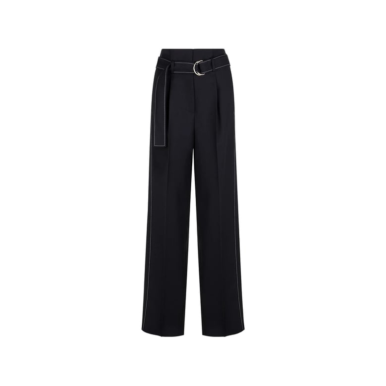 trousers high-waisted black by Selfnex