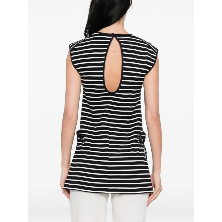 t-shirt striped blue/white by Selfnex