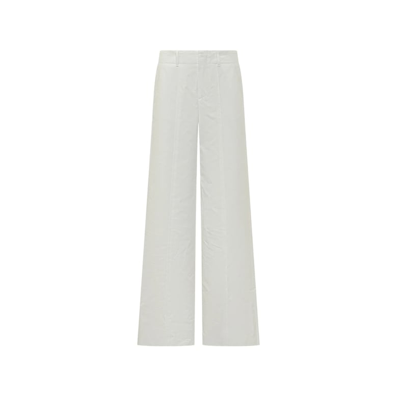 trousers white wide-leg by Selfnex