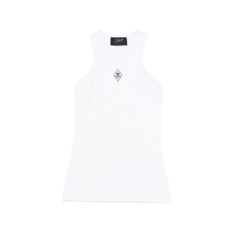 t-shirt silk-blend white by Selfnex