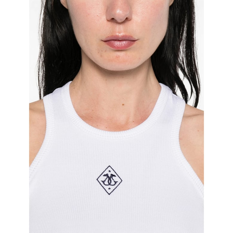 t-shirt silk-blend white by Selfnex