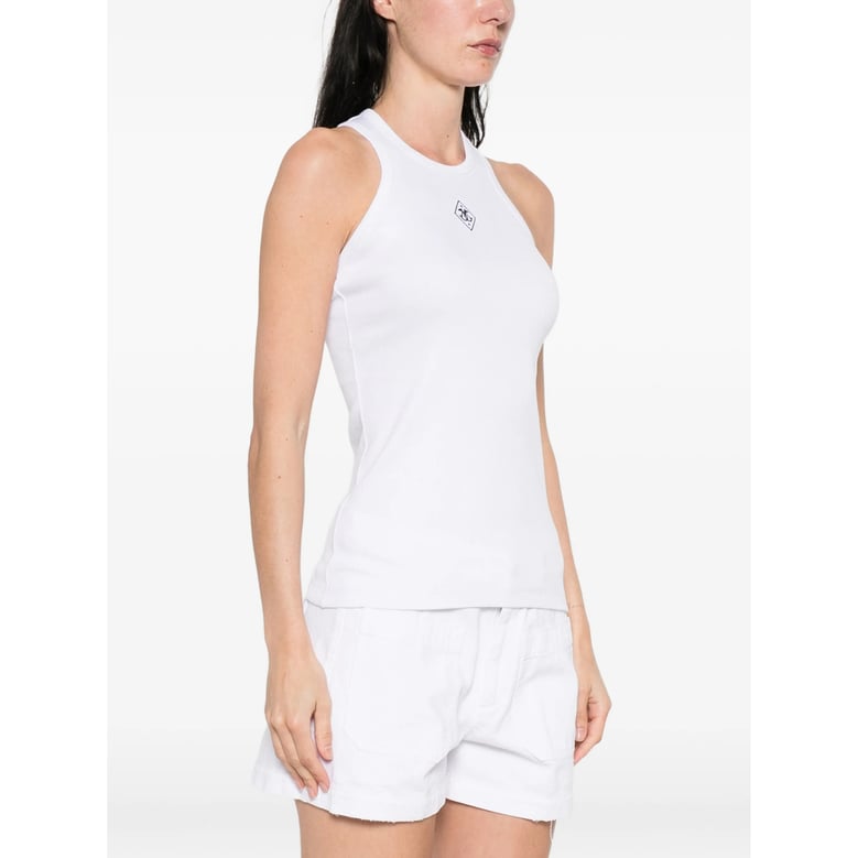 t-shirt silk-blend white by Selfnex
