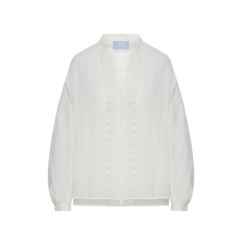 shirt with white lace by Selfnex