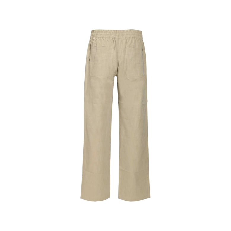 trousers cotton-blend neutrals by Selfnex