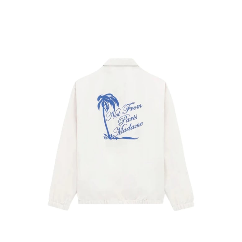 shirt jacket white by Selfnex