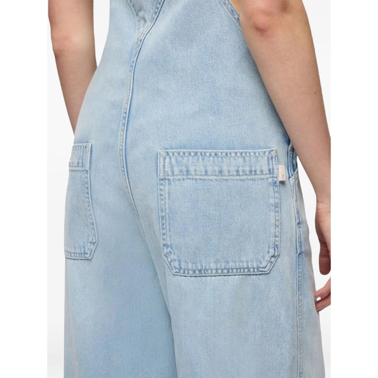 dungarees blue cotton by Selfnex