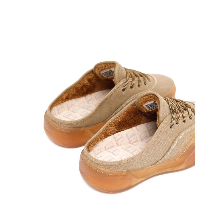 beige slip-on trainer by Selfnex