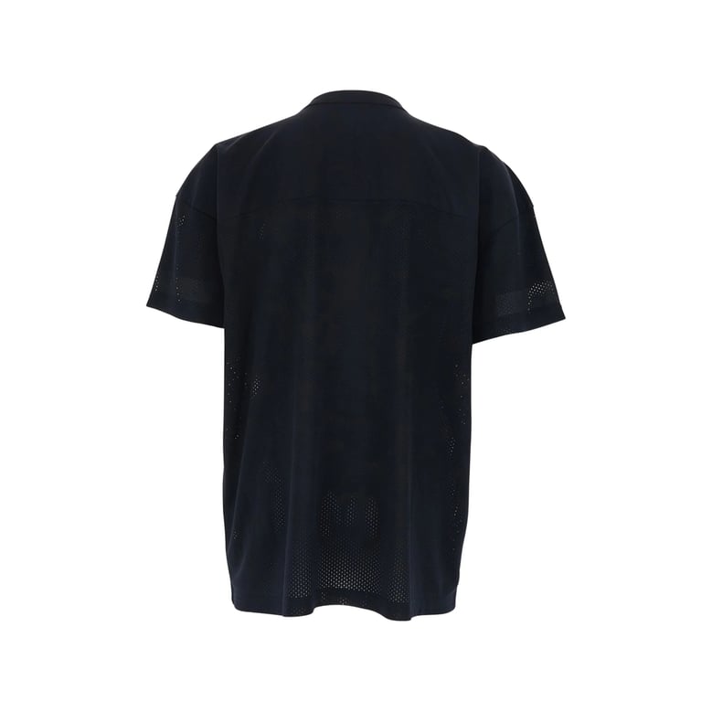 black v-neck t-shirt by Selfnex