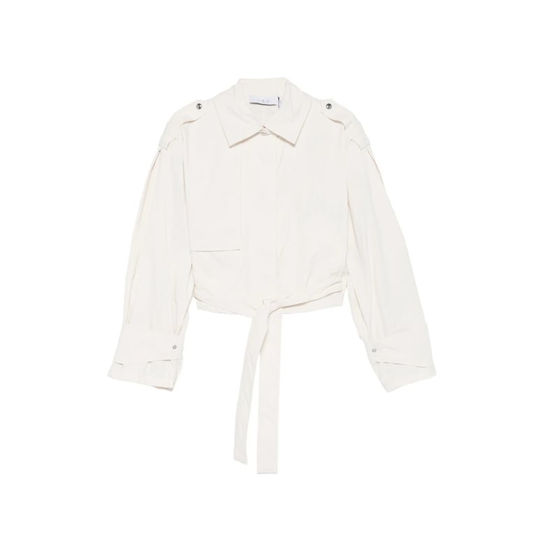 shirt cropped neutrals by Selfnex