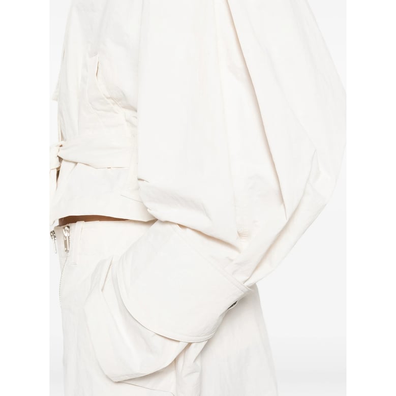 shirt cropped neutrals by Selfnex