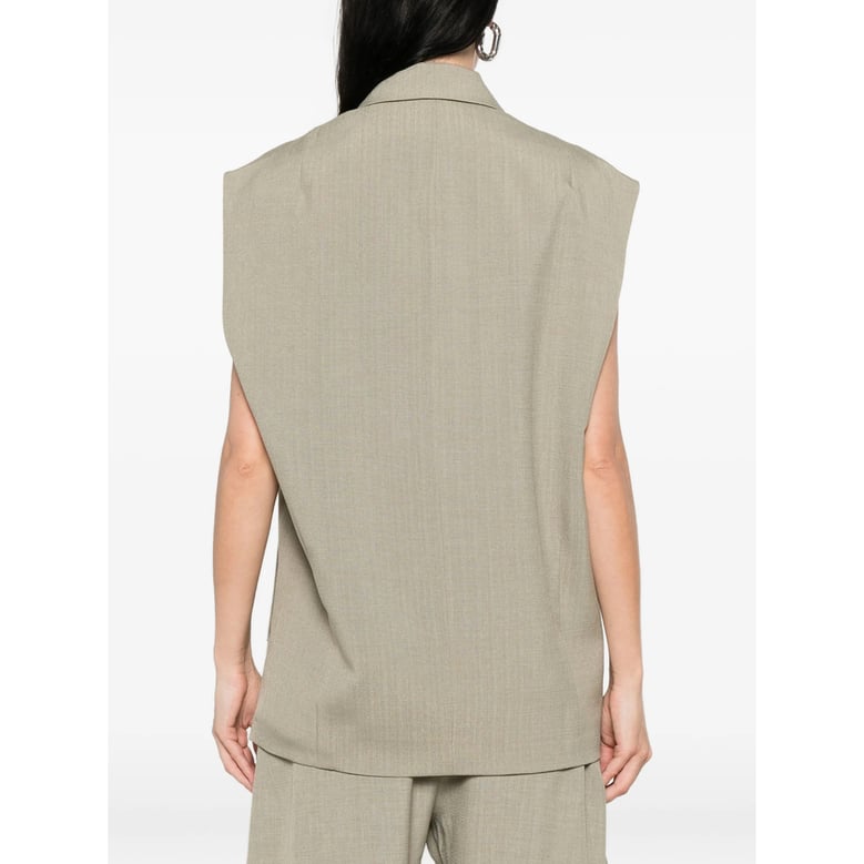 waistcoat soledad green by Selfnex
