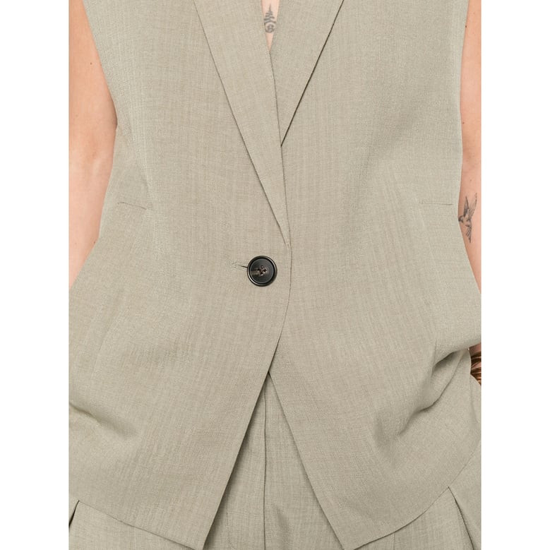 waistcoat soledad green by Selfnex