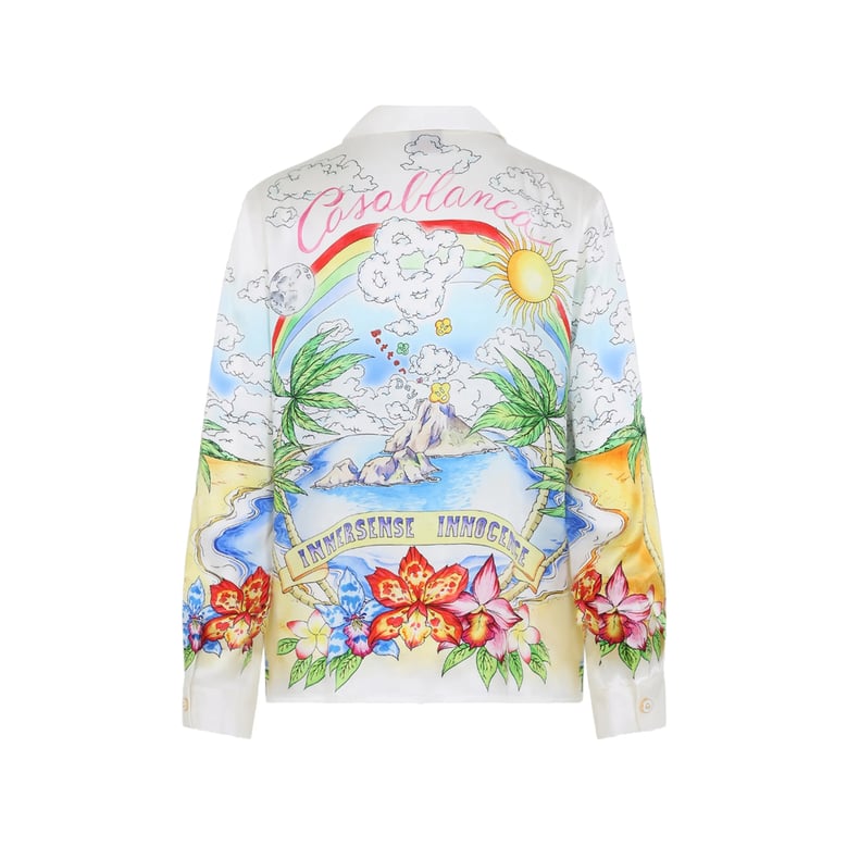 shirt with multicolour print by Selfnex
