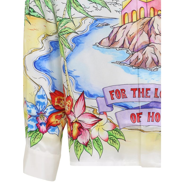 shirt with multicolour print by Selfnex