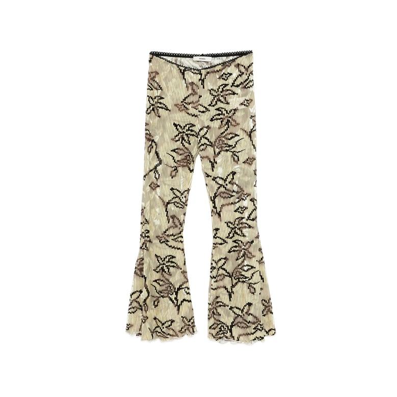 pant siedres in neutrals/brown by Selfnex