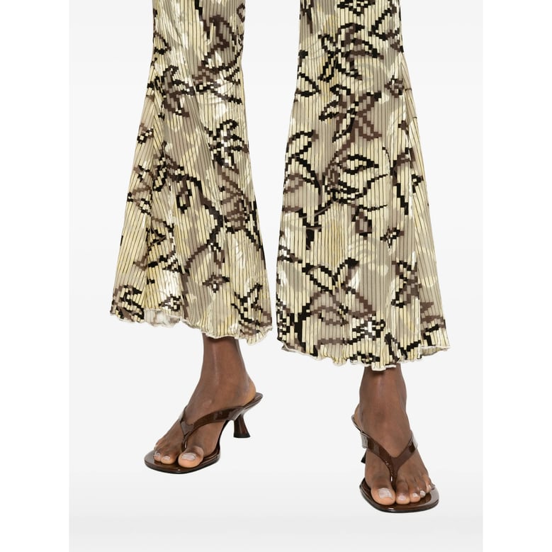pant siedres in neutrals/brown by Selfnex