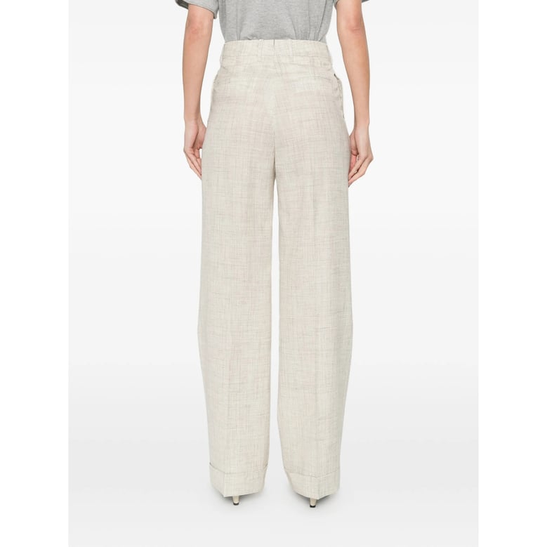 straight trousers simona neutrals by Selfnex