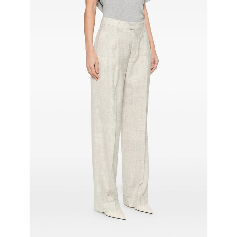 straight trousers simona neutrals by Selfnex
