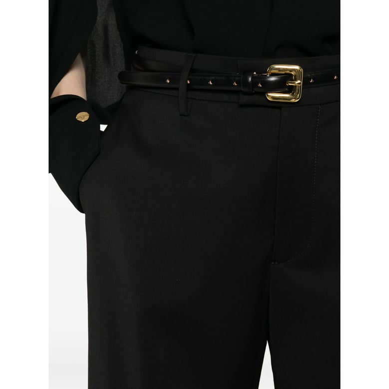 straight leg trousers by Selfnex