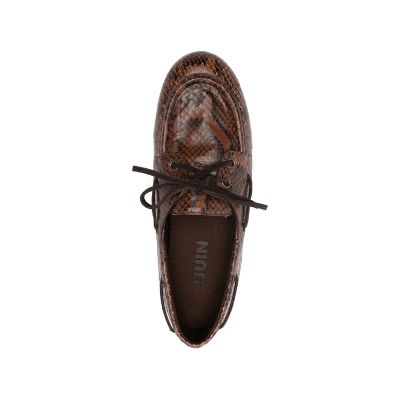 lace-up boots brown/black by Selfnex