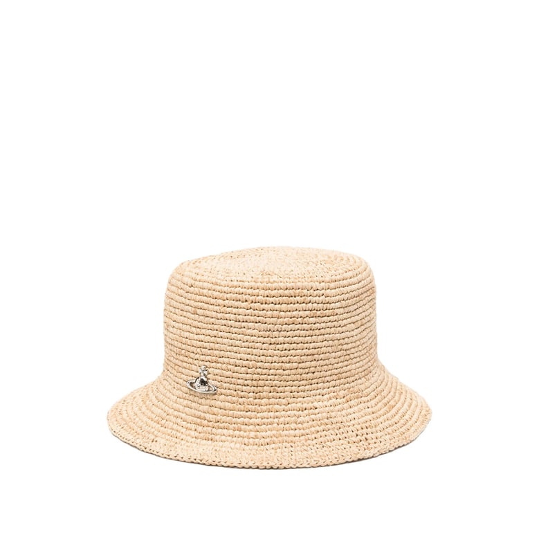 cap in raffia by Selfnex