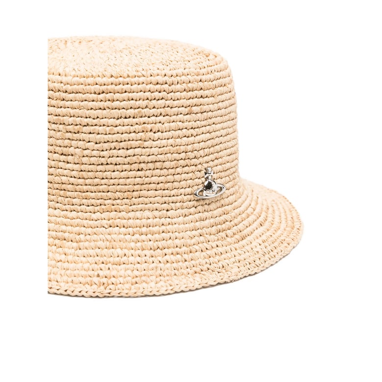 cap in raffia by Selfnex
