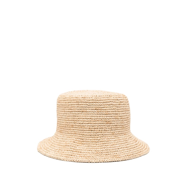 cap in raffia by Selfnex