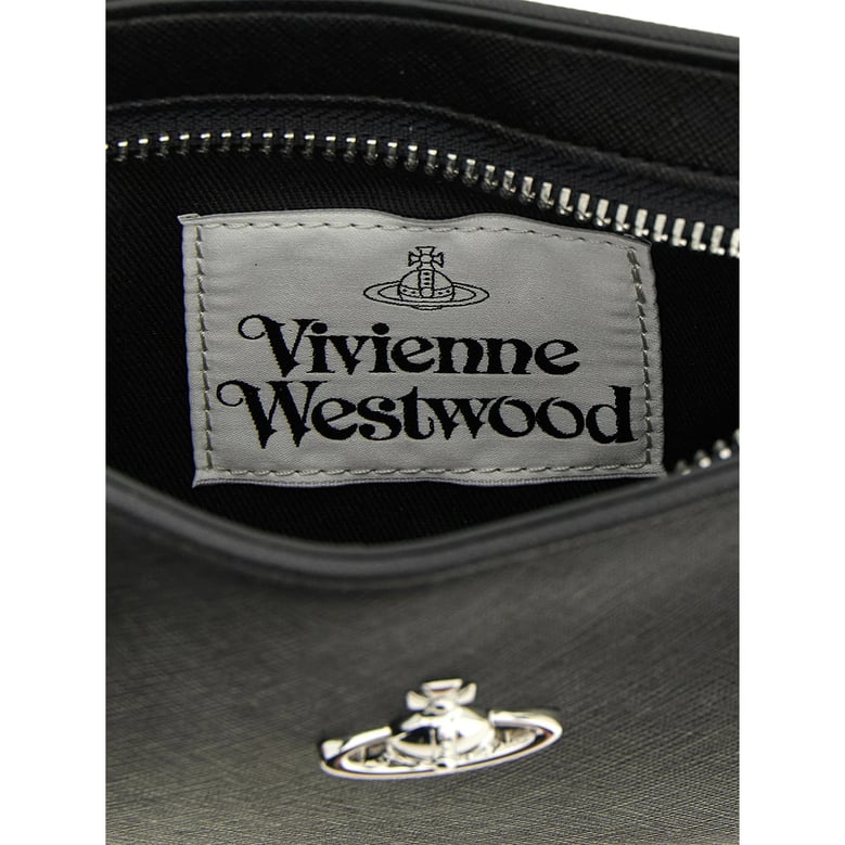 vivienne westwood black logo detail bag by Selfnex