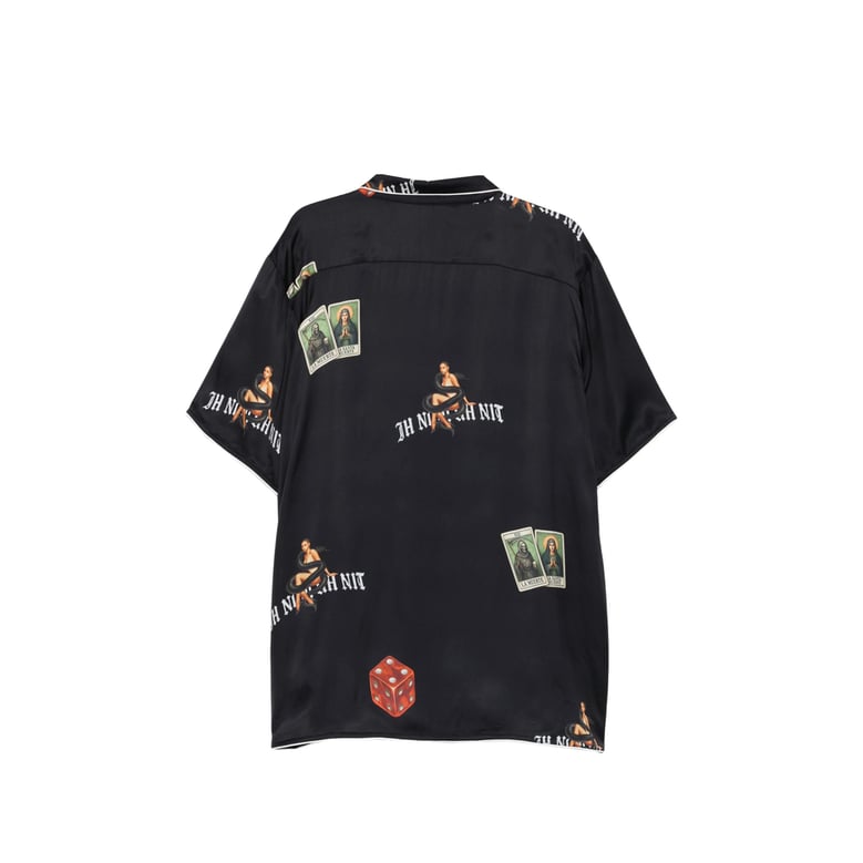 shirt black graphic print by Selfnex