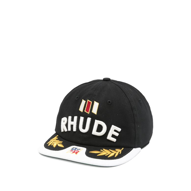 cap with embroidery black by Selfnex