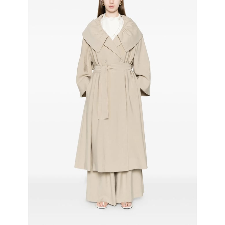 raincoat double-breasted beige by Selfnex